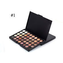 Load image into Gallery viewer, 40 Color Eyeshadow Palette Matte Shiny Diamond Eyeshadow Glitter the First Luminous Eye Shadow Female Makeup Palette