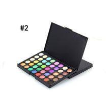 Load image into Gallery viewer, 40 Color Eyeshadow Palette Matte Shiny Diamond Eyeshadow Glitter the First Luminous Eye Shadow Female Makeup Palette