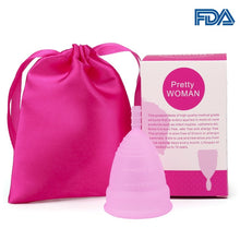 Load image into Gallery viewer, Medical Grade Silicone Menstrual Cup Feminine Hygiene Copa menstrual Lady Cup Period Cup Coppetta Mestruale Coupe Menstruelle