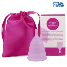 Load image into Gallery viewer, Medical Grade Silicone Menstrual Cup Feminine Hygiene Copa menstrual Lady Cup Period Cup Coppetta Mestruale Coupe Menstruelle