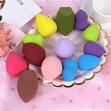 Load image into Gallery viewer, 20 Styles Pro Makeup Sponge Cosmetic Puff For Foundation Concealer Cream Make Up Easy Blender Soft Water Sponge Make Up Tools