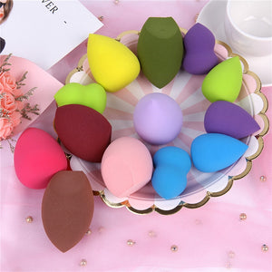 20 Styles Pro Makeup Sponge Cosmetic Puff For Foundation Concealer Cream Make Up Easy Blender Soft Water Sponge Make Up Tools