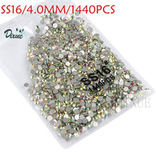 Load image into Gallery viewer, High light AAA rhinestone crystal AB clear SS3-SS40(1.3mm-8.4mm) Non Hotfix flatback Rhinestones for Nails 3D nail art  gems045