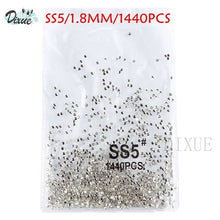 Load image into Gallery viewer, High light AAA rhinestone crystal AB clear SS3-SS40(1.3mm-8.4mm) Non Hotfix flatback Rhinestones for Nails 3D nail art  gems045