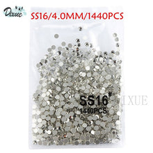 Load image into Gallery viewer, High light AAA rhinestone crystal AB clear SS3-SS40(1.3mm-8.4mm) Non Hotfix flatback Rhinestones for Nails 3D nail art  gems045