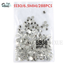 Load image into Gallery viewer, High light AAA rhinestone crystal AB clear SS3-SS40(1.3mm-8.4mm) Non Hotfix flatback Rhinestones for Nails 3D nail art  gems045