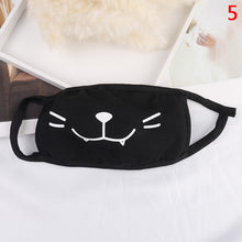 Load image into Gallery viewer, 1PCS Cotton Dustproof Mouth Face Mask Anime Cartoon Kpop Lucky Bear Women Men Muffle Face Mouth Masks