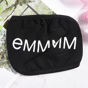 1PCS Cotton Dustproof Mouth Face Mask Anime Cartoon Kpop Lucky Bear Women Men Muffle Face Mouth Masks